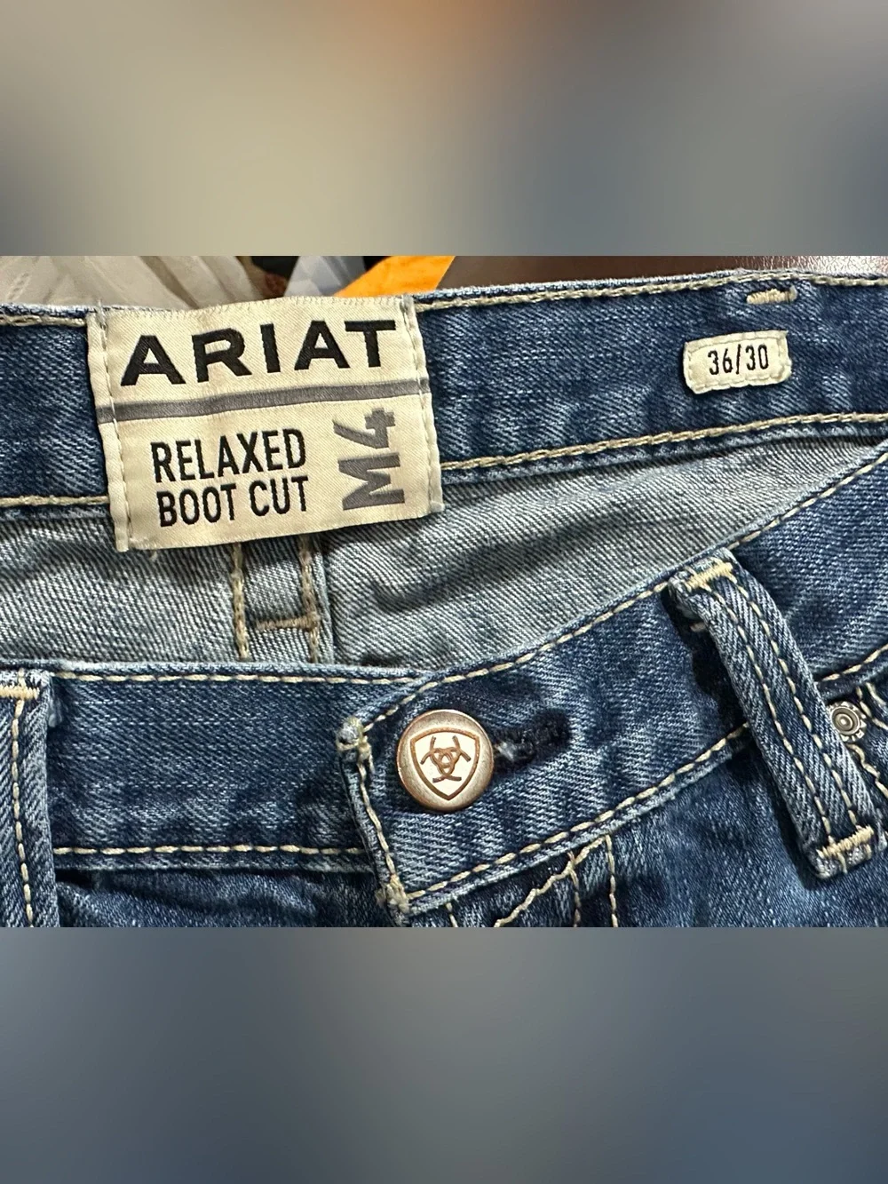 ARIAT Rebar M4 relaxed bootcut jeans size 36x30